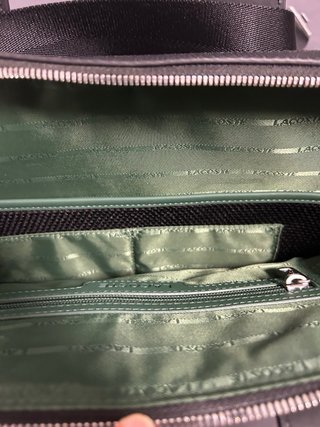 Maletín Lacoste Chantaco Piel Negro