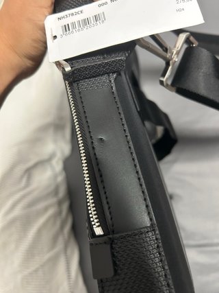 Maletín Lacoste Chantaco Piel Negro