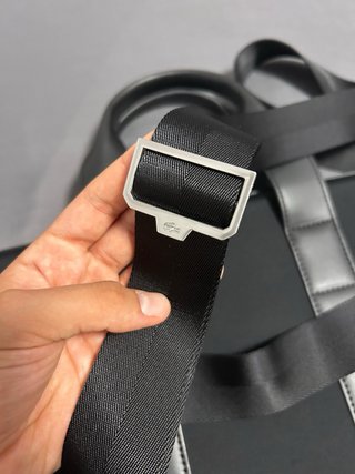 Maletín Lacoste Chantaco Piel Negro