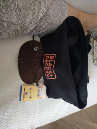 Neceser Black+Decker Marrón y Negro