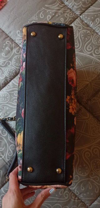 Bolso de mano con estampado floral