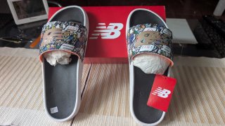 Sandali New Balance Taglia 42.5 Multicolore
