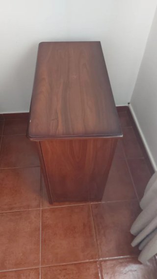 Mueble TV madera con cajones