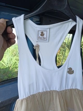 Vestitino bimba Duck Farm cotone pizzo