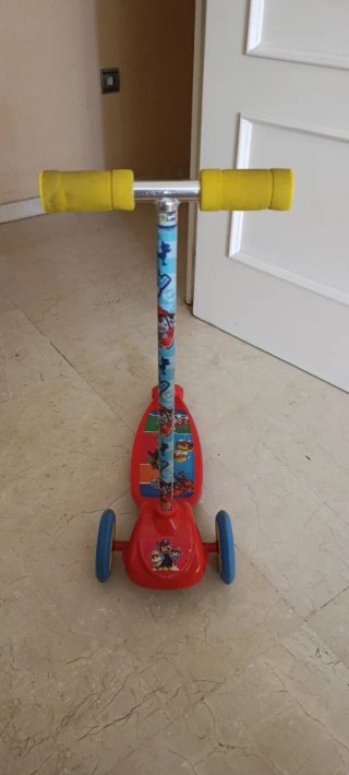 Patinete Patrulla Canina 3 ruedas