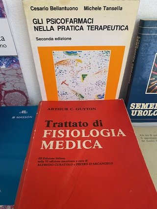 Lotto 6 Libri universitari professionali medicina