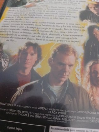 DVD Black Point (Engaño Mortal)