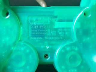 Controller PS1 SCPH-1200 Verde Smeraldo Originale
