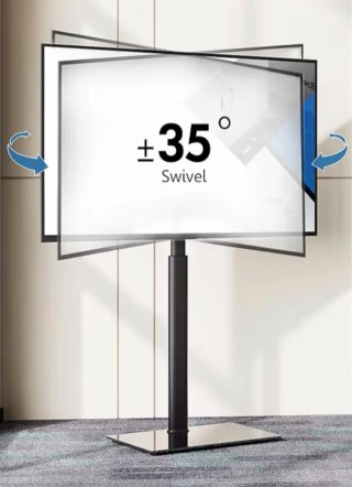 Soporte TV FITUEYES Negro