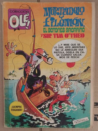 tebeos colección Olé Mortadelo y Filemón