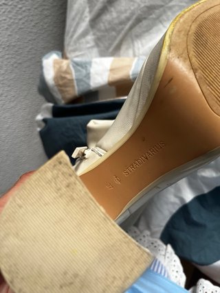 Botas Stradivarius Beige Talla 37