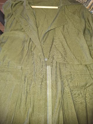 Chaqueta verde militar