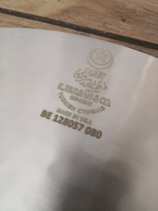 ZILDJIAN K RIDE 20" (NUEVO)
