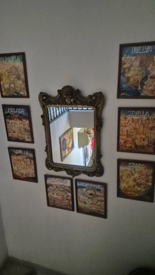 Set de 8 Cuadros Decorativos Ciudades andalucia
