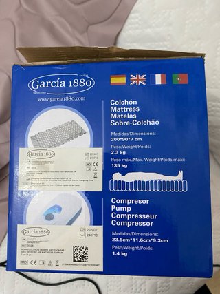 Materassino antidecubito Garcia 1880 Rif. 3025