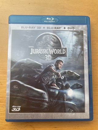 Jurassic World 3D Blu-ray + DVD