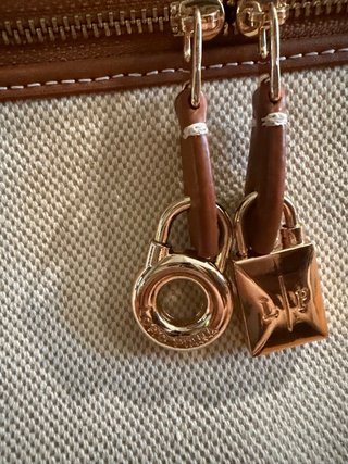 Bolso Loro Piana Beige y Marrón