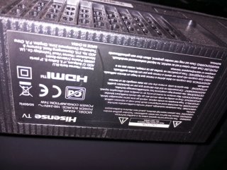 4 TV para reparar o piezas, pantalla rota