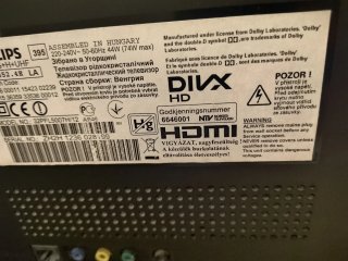 Televisor Philips 32" Full HD (4x HDMI +Mando)