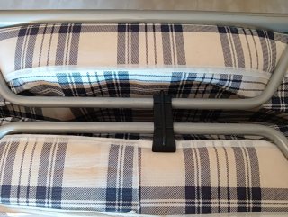 Cama Plegable Metálica con Madera