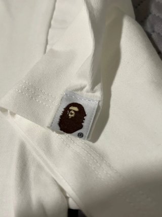 Camiseta BAPE Blanca S  Estampado Nueva estrenar
