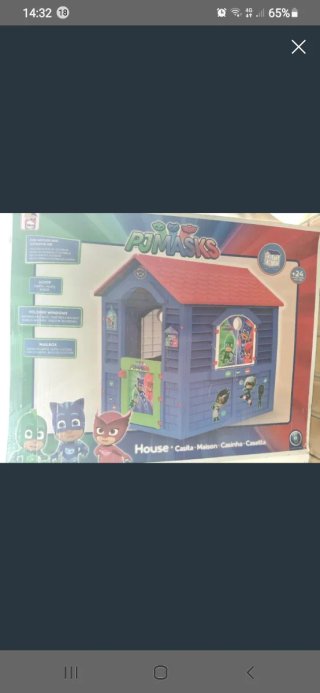 Casita Infantil PJ Marks Azul y Roja
