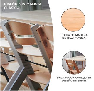 Trona Kinderkraft ENOCK Madera Evolutiva