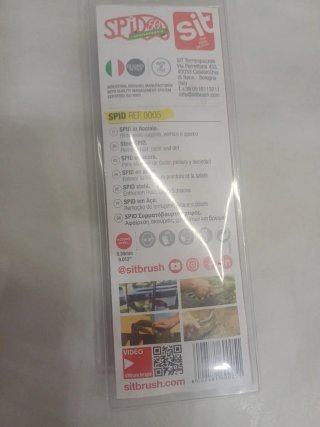 Spazzola in acciaio SPID