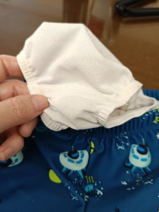 Bañador pañal estampado espacial