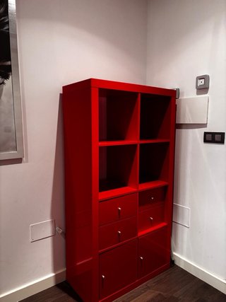 Estantería Roja Ikea