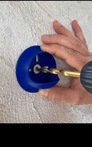 Soporte para taladro anti polvo herramientas