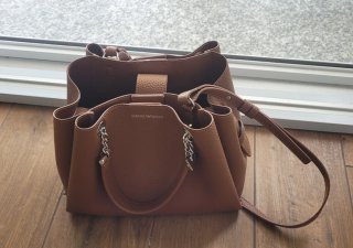 Borsa Emporio Armani Marrone