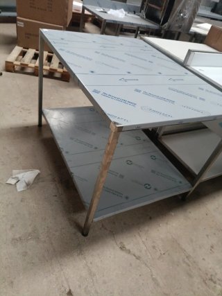 MESA CENTRAL ACERO 119X90X85 MIRA MI PERFIL