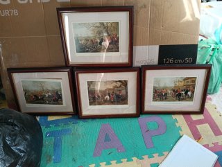 Set di 4 quadri decorativi