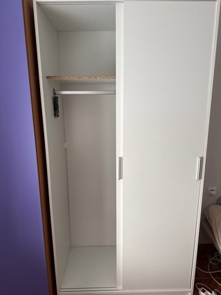 Armario blanco puertas correderas