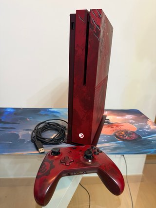 Xbox One S Edición Gears of War Roja