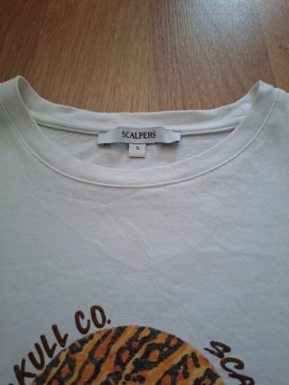 Camiseta Scalpers Talla S Calavera