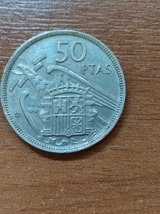 Moneda Francisco Franco 1957