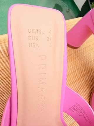 Sandalias Fuchsia Primark