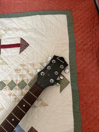Guitarra Eléctrica Negra