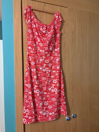 Vestido Verano Flores Talla M