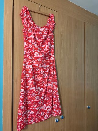 Vestido Verano Flores Talla M