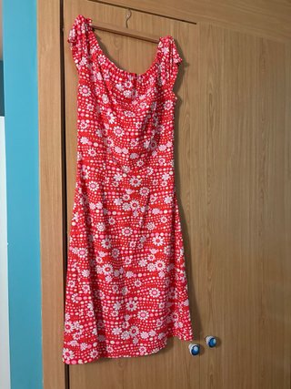 Vestido Verano Flores Talla M