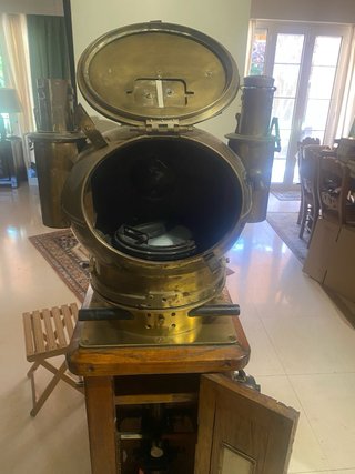 Bitácora de barco original años 20