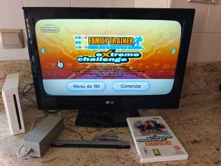 Nintendo Wii Fit Plus 4 mandos 3 juegos accesorios