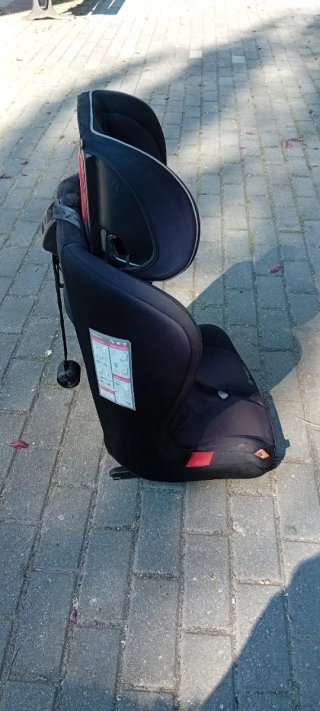 Silla coche Isofix Grupo 3 Negra Babyauto