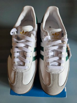 Adidas Samba OG Talla 38 Blanco Verde