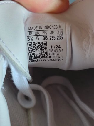 Adidas Samba OG Talla 38 Blanco Verde