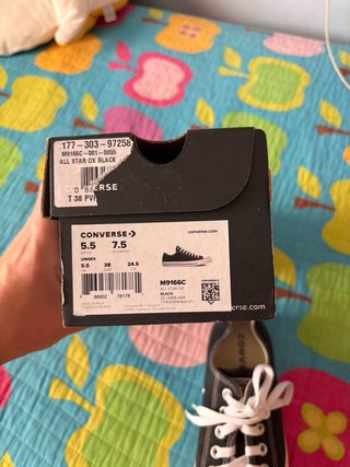 Zapatillas Converse Negras Talla 38