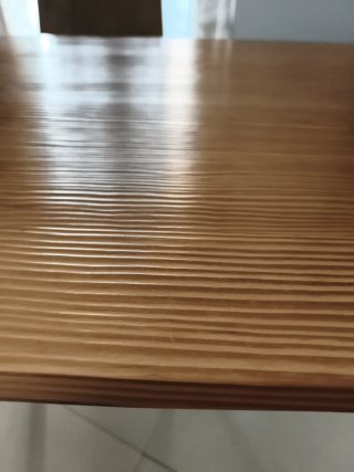 Mesa comedor/despacho madera y metal